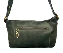 Apt 9 Green Suede Bag