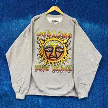 Sublime 40 Oz Ounce Of Freedom Rock Crewneck Sweater Size S/M