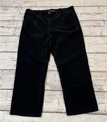 MICHAEL KORS Corduroys Cropped Black-33