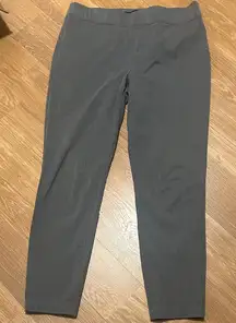 Talbots Charcoal Ankle Pants size 8 excellent condition. Stretchy