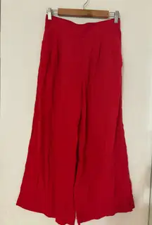 a new day Red Wide-Leg Pants