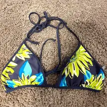 Aerie  Floral String Bikini Top