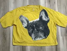Offline by Aerie French Bulldog Short Sleeve Shirt Women’s XS