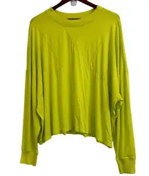Free people Movement tempo long sleeve oversized tee in size
Medium