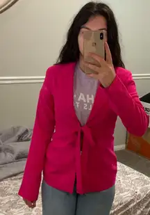 Hot Pink Blazer 