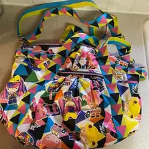 Harajuku Lovers RARE Weekender Duffle Travel Preppy Streetwear Bag