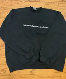 Black Crew Neck