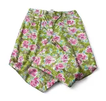Vintage Jones New York Sport Bold Floral‎ Capri Stretch Pants