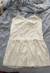 Dolce Vita White Lace Dress