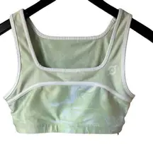 Peloton Here Now Glaz Swirl Square Neck Bra size Large