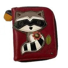 Chala Red Raccoon Wallet