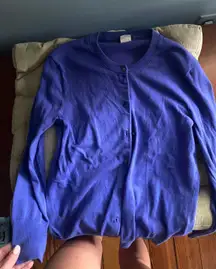 J.Crew Blue Cardigan