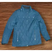 Boulder Gear Alicia Insulated Jacket. Teal Winter Snow Jacket. Size Large