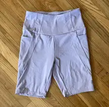 High Waist Explore Short in Dusty Lilac Lavender Size Small Like New