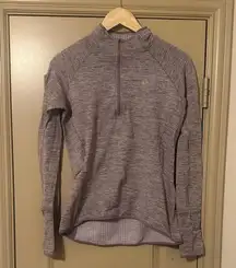 Nike Dri Fit Quarter Zip Purple Small