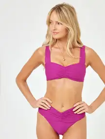 L*Space MARLEE BIKINI TOP SIZE Medium, $110