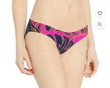 Women's Standard Reversible Hipster Cut Bikini Bottom Swimsuit, Thaleia Sublime Hibiscus