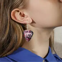 Olivia Rodrigo Guts World Tour Guitar Pick Inspired Earrings