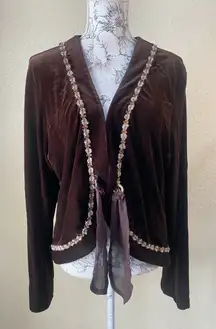 Sno‎ Skins velour jacket, blazer, vintage