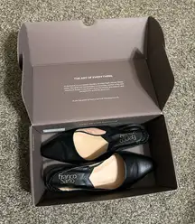 Franco Sarto Slingblack Flats
