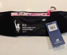 NWT New Balance TCS New York City Marathon 2024 Running Belt Black Pink OSZ