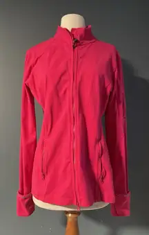 jacket is a Kirkland Signature women's full-zip athletic jacket