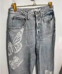 Tinseltown adorable butterfly jeans