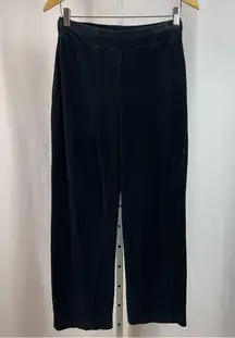 Valerie Stevens Size Petite Small Velvet Velour Straight Leg Track Pants Retro