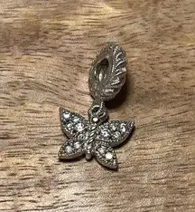 Judith Ripka CZ Butterfly Charm