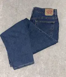 Levis Flex‎ 512 Slim Taper Stretch Womens  Jeans sz 1z4 S 32x27  Blue Pants