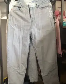 American Eagle Outfitters Light Wash Straight Leg Jeans