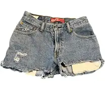 Vintage Cut Off Jean Shorts Levi Strauss & Co. 550 size 28