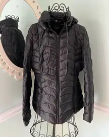 a.n.a  Coat Small A New Approach Packable Premium Down Women's Coat Black S