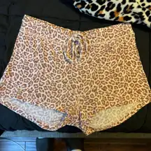 Leopard Lounge Shorts