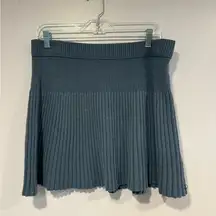 Aerie NWT  blue ribbed knit sweater skirt