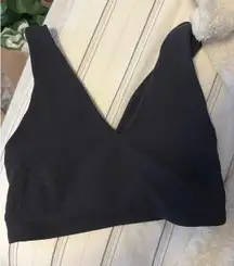 Free People Movement Sports Bra XS black 