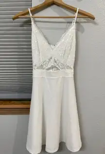 Windsor White Hoco Dress