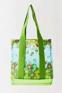 PVC Tote Bag NWT - Green