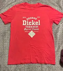 George Dickel Drinking Tabasco Shirt Smooth Sippin’ “HOT DICKEL”