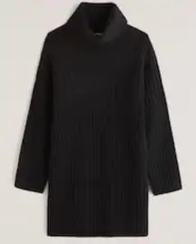Abercrombie and Fitch XL Black Easy fitting turtleneck sweater dress
Worn once