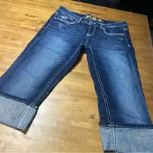 Maurices 9/10 cuffed capris