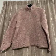 PINK Victoria’s Secret Sherpa Pullover