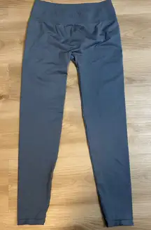 Womens Best Power Seamless High Waisted Leggings Blue Size Medium