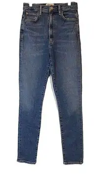 AGOLDE medium Wash High Rise Skinny Ankle Denim Stretch Jeans SZ 25 WOMENS