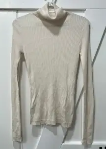 Maria McManus Womens Sweater Small Merino Wool Turtleneck Designer Soft Layer