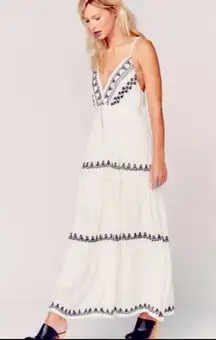 Tularosa x Revolve White Sands Tiered Maxi Dress XS
