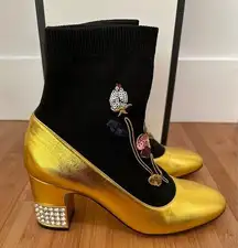 Gucci Metallic Boots