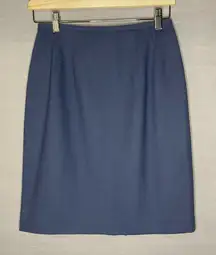 Amanda Smith Petites Wool Skirt 100% pure‎ new wool 6p Professional Woolmark