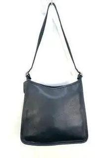 Coach Vintage  Andrea Bucket Bag 9073 in Navy Blue Leather Shoulder Purse