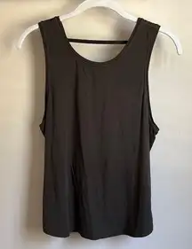 Lululemon deep stretch tank dark olive 
